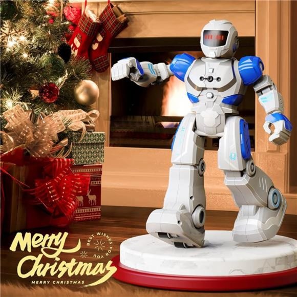 Amazon.com: STEMTRON Robot Toys for Kids, Programmable  Programmable Robot, Gesture Sensing Intelligent Remote Control Robot for Kids